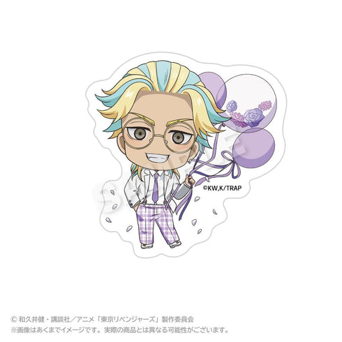 『東京リベンジャーズ』ミニキャラダイカットステッカー バルーンスーツVer. 灰谷竜胆